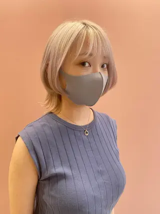 ショート カラー welring hair salonのヘアスタイル
