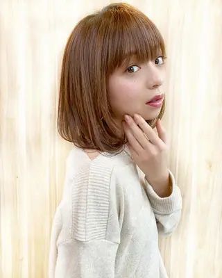 ミディアム ヒラヤマ ユウスケのヘアスタイル
