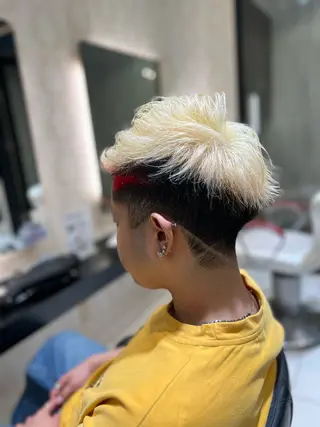 ショート カラー メンズ 【メンズ限定】メンズ スタイル特化美容師のヘアスタイル