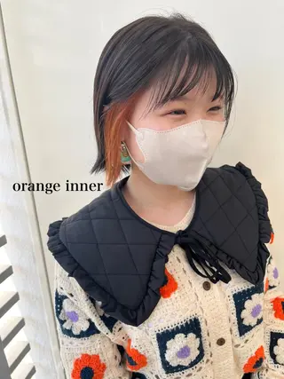 ショート 透明感カラー👑 井上美乃里のヘアスタイル