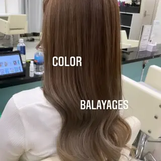 ロング カラー エクステ🩵ブリーチ 韓国ヘア🩵KAEのヘアスタイル
