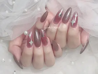 ネイル 𝐲𝐮𝐦𝐢🎀 長さ出しデザイン専門のネイルデザイン