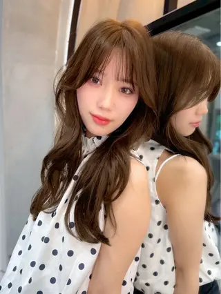 ミディアム taiga レイヤー /髪質改善/矯正🌈のヘアスタイル