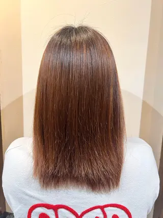 ミディアム まゆ/髪質改善 ストレート/スパ🫧のヘアスタイル