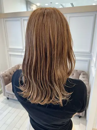 ロング カラー 似合わせかわいい カット【店長】珱翔のヘアスタイル