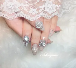 ネイル 23時まで❤︎韓国、 ワンホンネイルのネイルデザイン