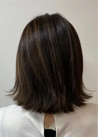 ショート 【白髪ぼかし】 愛甲竜佑のヘアスタイル