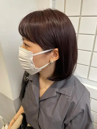 ミディアム ｔｏ ｋｉのヘアスタイル