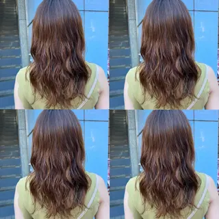 セミロング パーマ Miku🪄💫 フェイスレイヤーのヘアスタイル