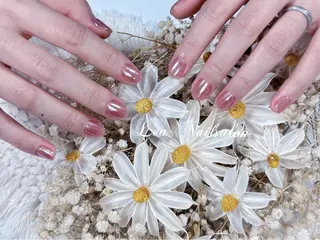 ショート カラー ネイル Le’a NailSalonのネイルデザイン