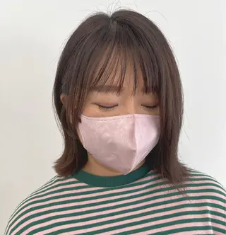 ショート 𝓜𝓮𝓛𝓲𝓟 冨樫果楠のヘアスタイル