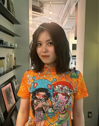 ミディアム カラー ダブルカラー/ 艶カラー／こうきのヘアスタイル