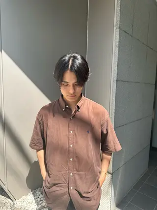 パーマ メンズ 渋谷　無料カット /コウシロウのヘアスタイル