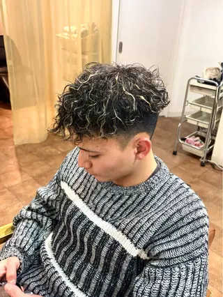 カラー パーマ メンズ メンズ特化 / Reiのヘアスタイル