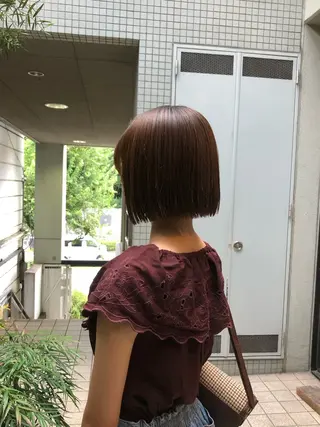ショート 竹内 絢香のヘアスタイル