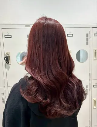 ロング カラー カラー まなみのヘアスタイル