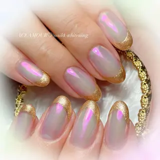 ネイル ネイル/耳つぼ /新ホワイトニングのネイルデザイン