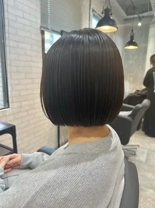 ショート カラー 縮毛矯正💎髪質改善 レイヤー✨山内健太郎のヘアスタイル