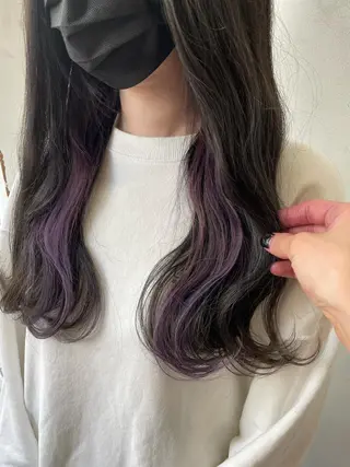ロング カラー 【店長】インナー指名 No.1戸塚優思のヘアスタイル