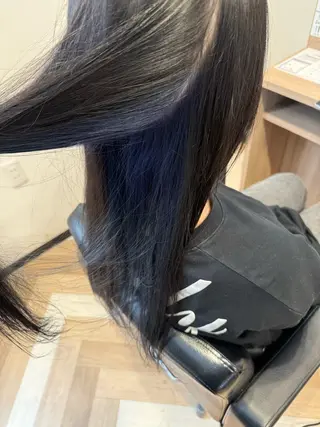 ロング カラー ✨長岡/艶/パーマ /剣持快吏✨のヘアスタイル