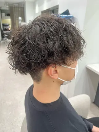 パーマ メンズ 🍐シャドウパーマ メンズ特化/守岡🍐のヘアスタイル