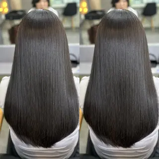 ロング 縮毛矯正×ボブ💎 髪質改善/木下のヘアスタイル