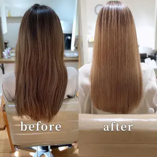 ロング カラー 美髪専門サロン kazuのヘアスタイル
