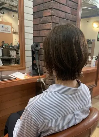 ミディアム flencia 丸 和博|カットのヘアスタイル