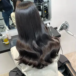 ロング カラー シンカ 表参道のヘアスタイル