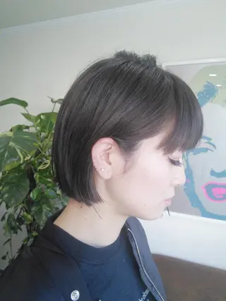 ショート ノグチ ユウキ/ボブのヘアスタイル