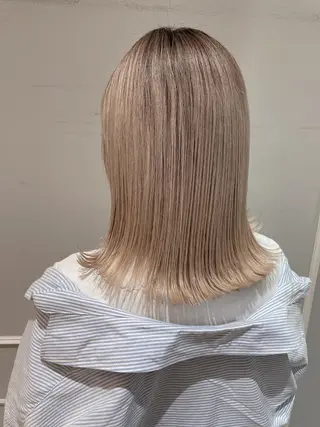 ミディアム カラー 🦖鶴岡 香純🦖のヘアスタイル