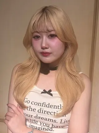 ロング 縮毛・髪質改善🩰 mai🐰ྀི🤍のヘアスタイル
