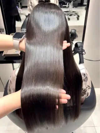 ロング MAISON原宿【メゾン】所属・美髪矯正/髪質改善 /艶髪/千田理名🪞のヘアスタイル