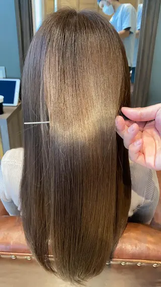 ロング 比嘉 翼のヘアスタイル