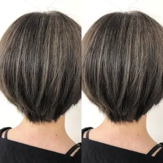 ショート カラー 三鷹で1番ショート ボブをカットする新谷のヘアスタイル