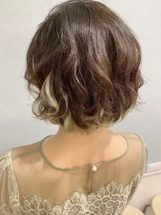 ショート ヘアアレンジ 大阪/ヘアアレンジ /似合わせset💐のヘアスタイル