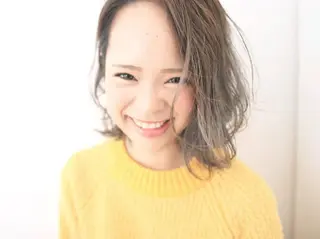 ミディアム カラー 新生活応援★半額/ 25歳以下　“内間”のヘアスタイル