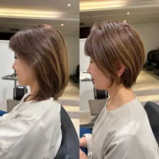 ショート 大人ショート特化/ カットモデル/表参道のヘアスタイル