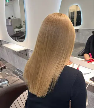 ロング カラー 透明感カラー🫧/ ゆうなのヘアスタイル