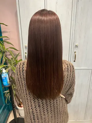 ロング カラー 透明感カラー 🫧ゆうしん/平尾のヘアスタイル