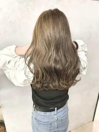 ロング 韓国レイヤーカット KOUKIのヘアスタイル