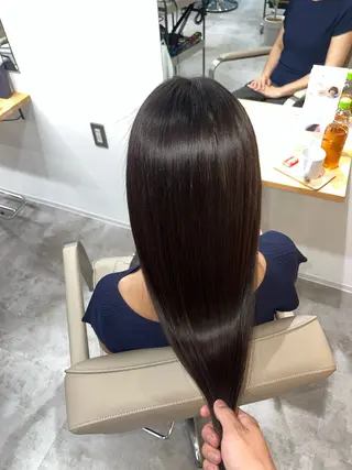 ロング 🫧髪質改善 縮毛矯正特化🫧中西のヘアスタイル