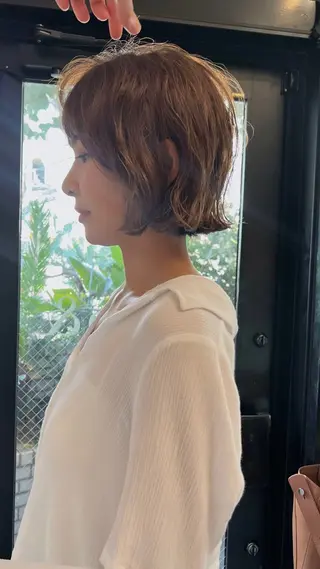 ショート ショートヘア 浅倉一馬のヘアスタイル
