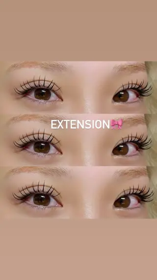 マツエク・マツパ noilashroo m恵比寿🎀Rukaのマツエク・マツパデザイン