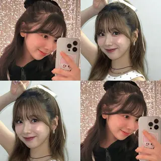 ロング カラー ワンカールで盛れる レイヤー🎀Macoのヘアスタイル