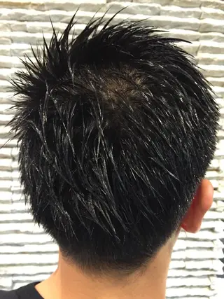 ショート メンズ 古林 紘のヘアスタイル