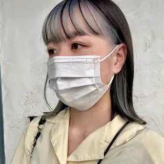 ミディアム カラー beronica ベロニカのヘアスタイル