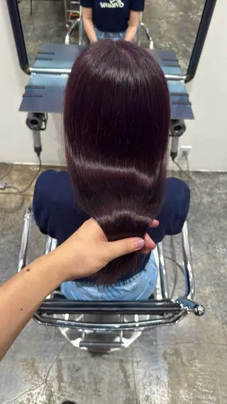 カラー NINA所属・水科 ひびきのヘアスタイル