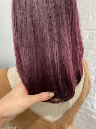 セミロング 🧸SAKI🎀 韓国レイヤーのヘアスタイル