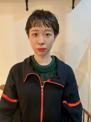 ショート パーマ ショート& パーマ　坂本のヘアスタイル